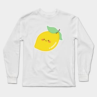 Kawaii Cute Lemon Long Sleeve T-Shirt